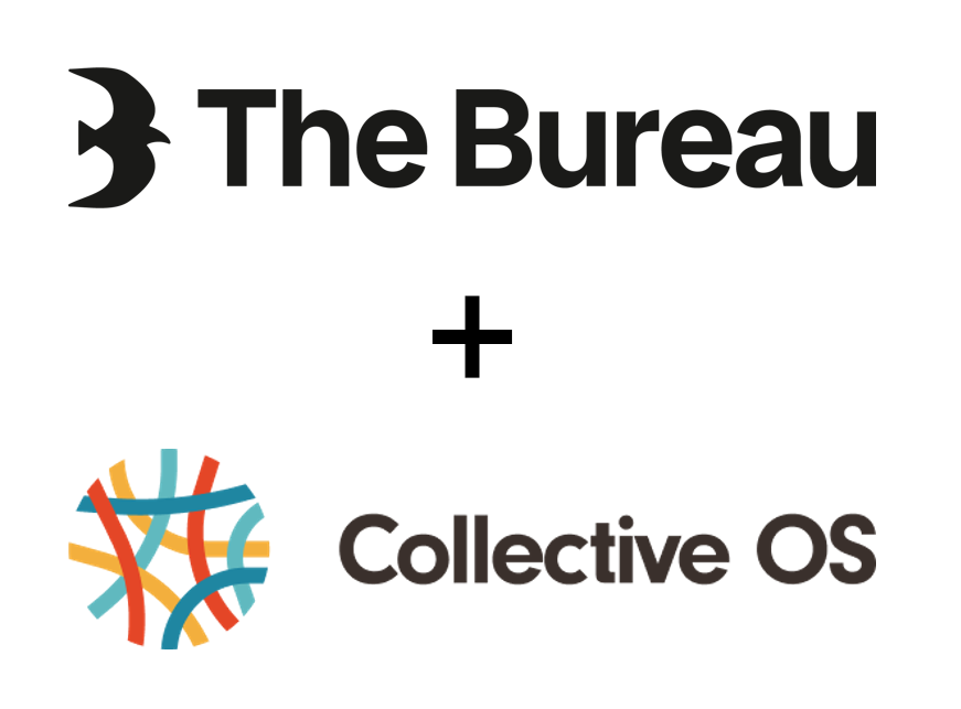 The Bureau and Collective OS logos